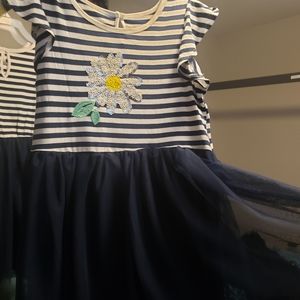 Girls daisy tulle skirt dress